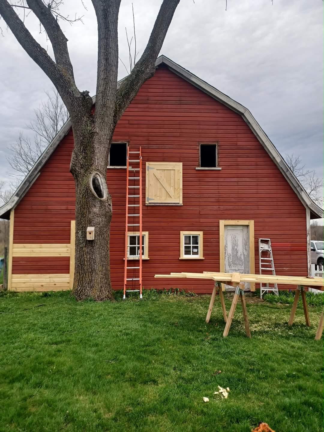 Barn restoration photo 4