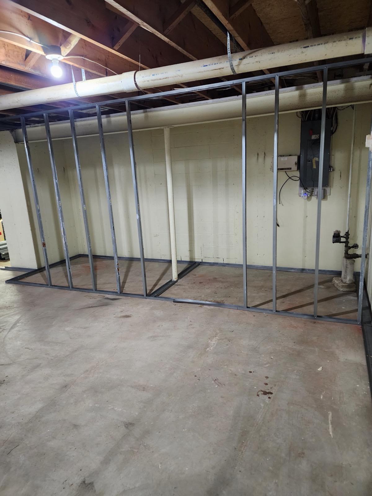Basement framing photo 1