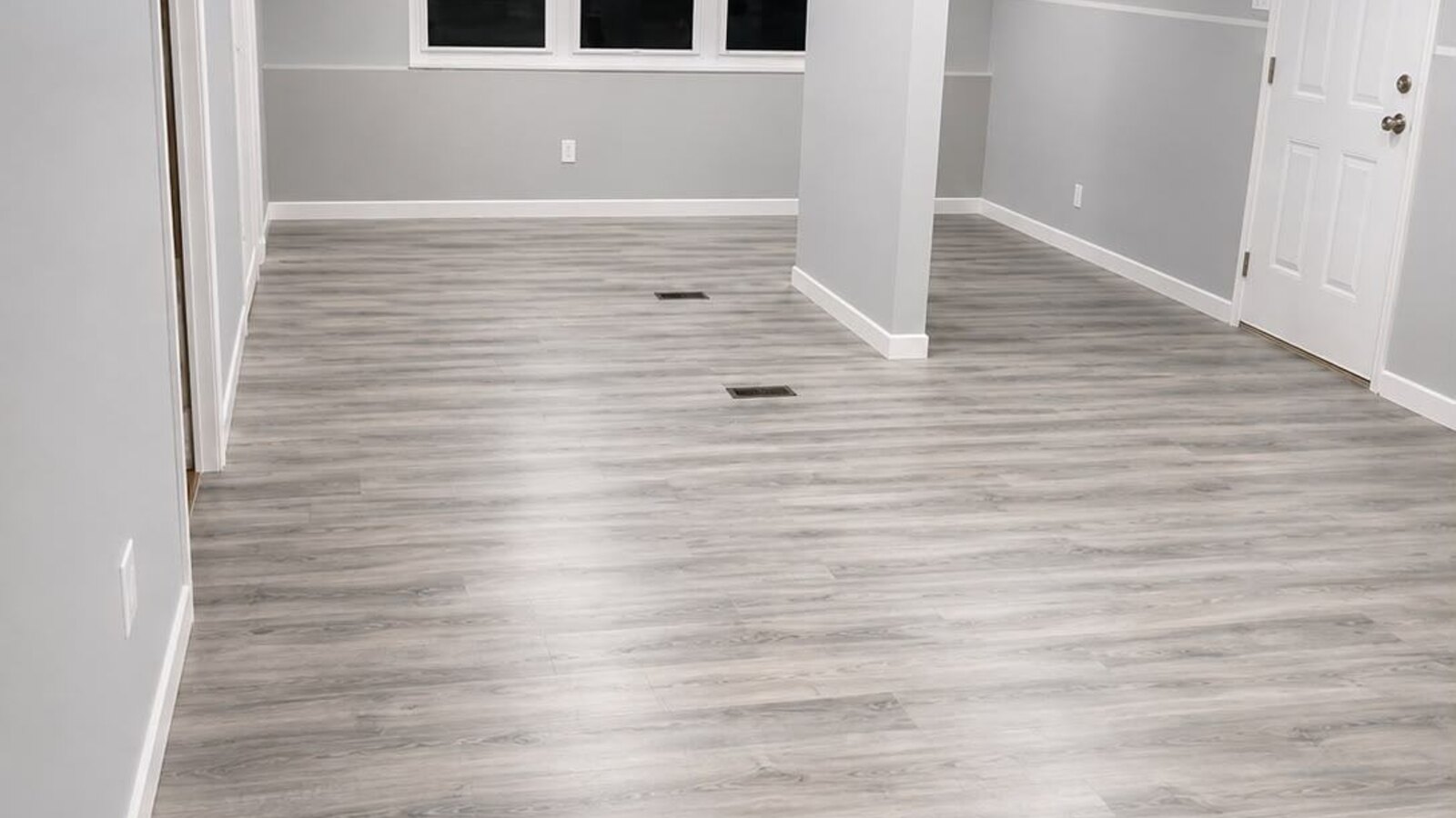 Interior remodeling work in progress with fresh drywall and paint
