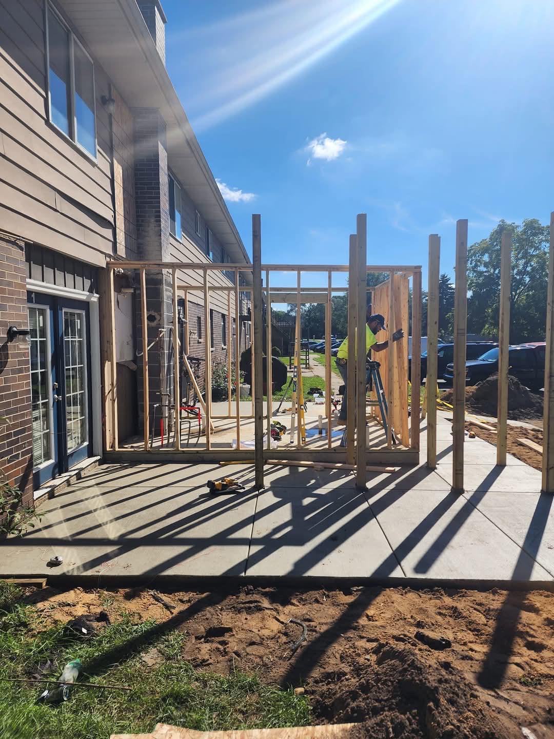 Commercial framing photo 1